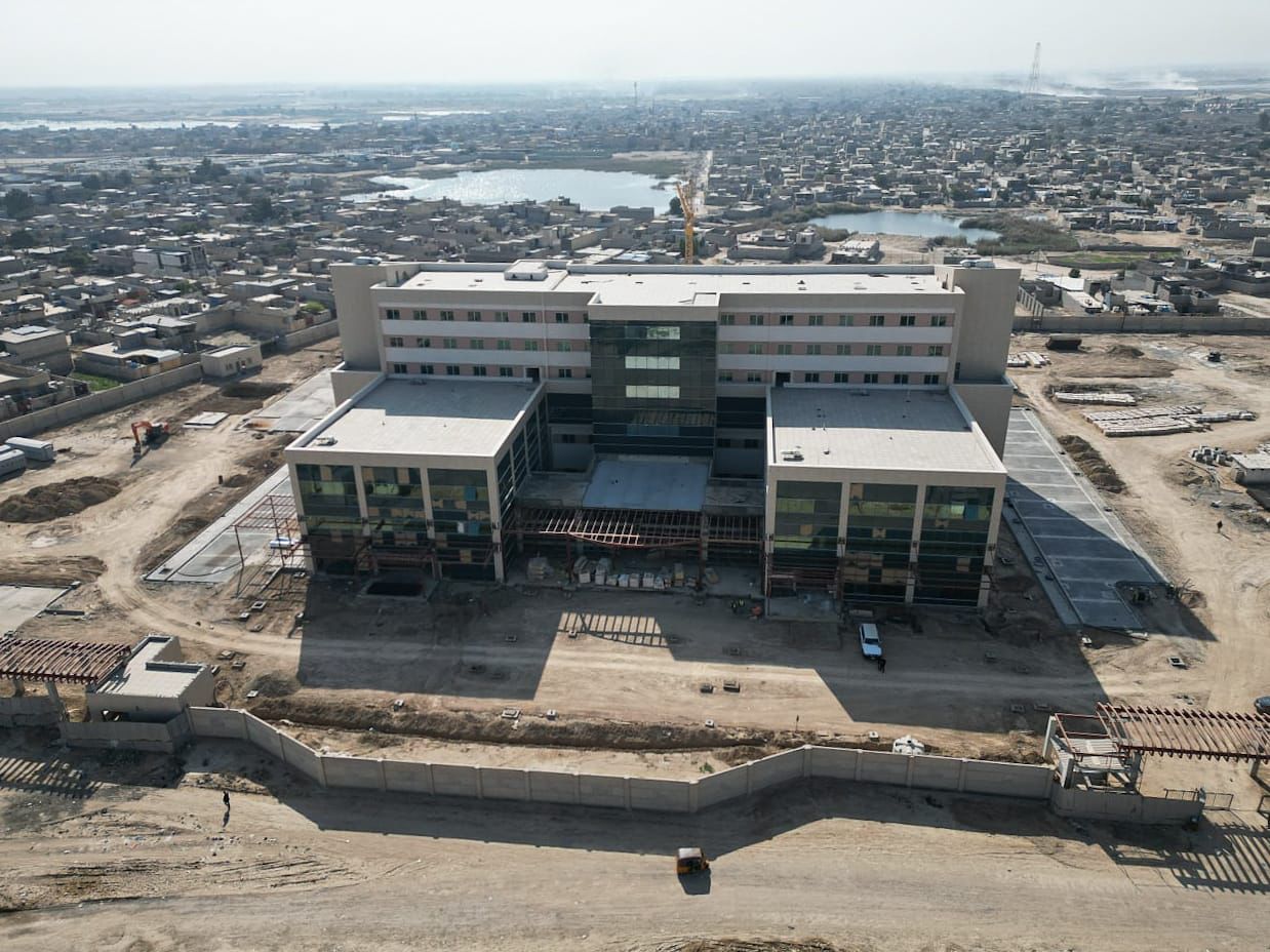 You are currently viewing Ministry of Planning announced the near completion of Al-Ma’amil Hospital (100 beds) in Al-Zawra district, Baghdad, by the end of this year