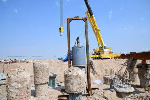 فرق وزارة التخطيط تطّلع ميدانيا على عدد من المشاريع التي يجري تنفيذها ضمن مشروع ميناء الفاو الكبير في البصرة