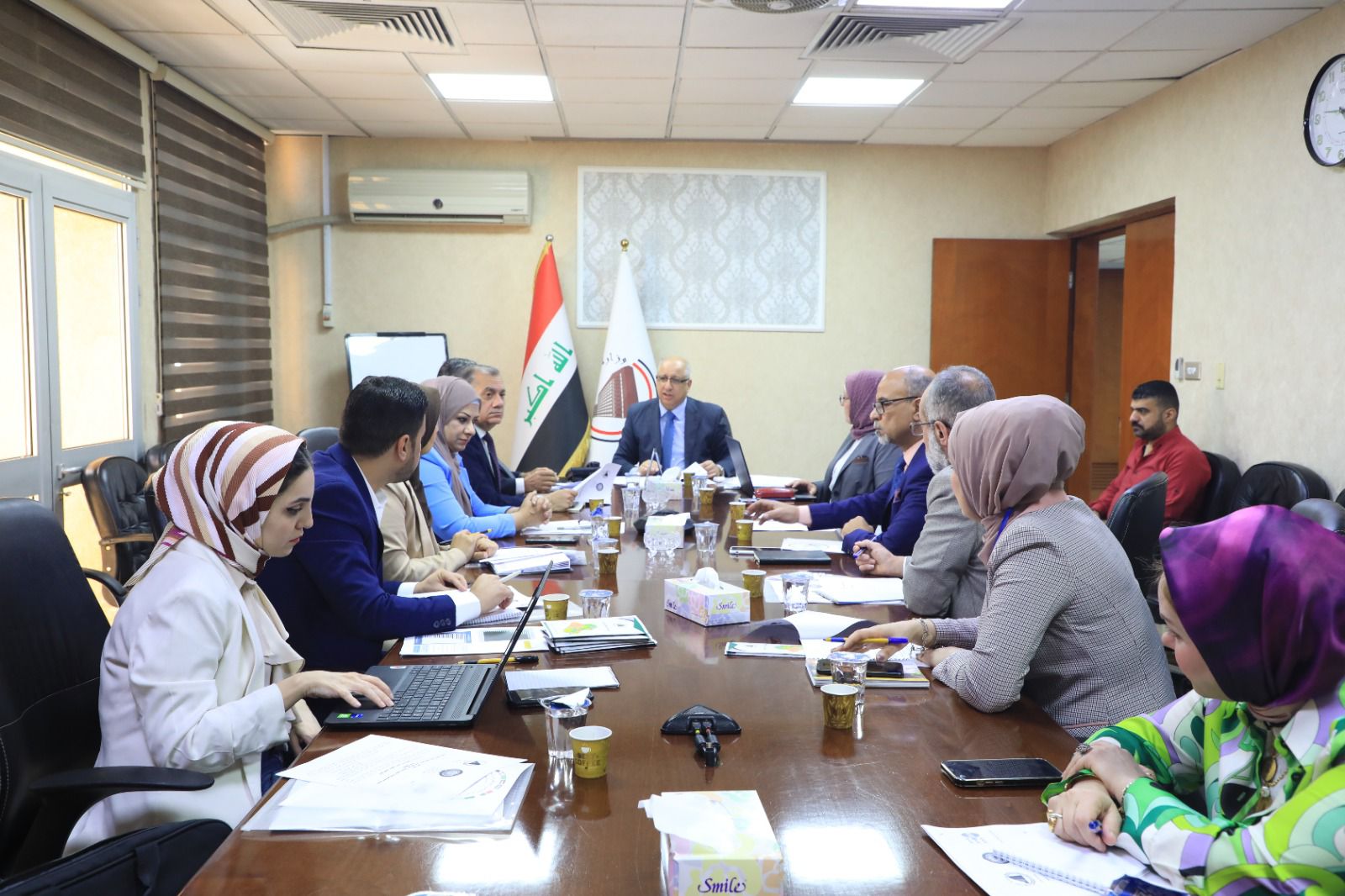 You are currently viewing التخطيط تناقش التحضيرات والاستعدادات النهائية لاطلاق الوثيقة الوطنية للسياسة السكانية وانعقاد الاجتماع التنسيقي للمجلس العربي للسكان والتنمية