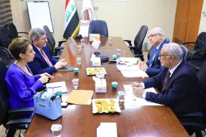 Read more about the article وزارة التخطيط تناقش مع الوكالة الأمريكية للتنمية الدولية تفعيل الإتفاق التنفيذي لمِنحة الأهداف الأنمائية لدعم الجهود التنموية في العراق
