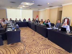 Read more about the article التقييس والسيطرة النوعية يشارك في ورشة عمل تخصصية عن تدابير الصحة والصحة النباتية والعوائق الفنية أمام التجارة