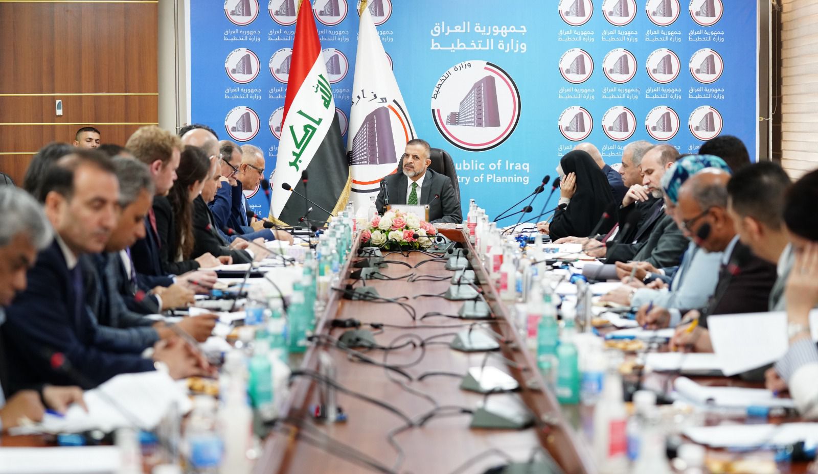 You are currently viewing نائب رئيس مجلس الوزراء وزير التخطيط، يترأس الاجتماع الاول للجنة التوجيهية لتعزيز التعاون المشترك بين العراق والامم المتحدة