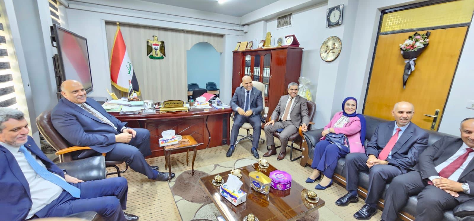 You are currently viewing رئيس ديوان الخدمة المدني الأردنييزور المركز الوطني للتطوير الاداري في وزارة التخطيط