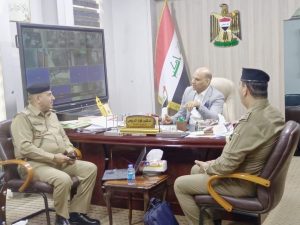 Read more about the article المركز الوطني للتطوير الإداري وتقنية المعلومات في وزارة التخطيط والمعهد العالي للتطوير الامني في وزارة الدخلية، يبحثان اليات تطوير الخطط التدريبية بينهما
