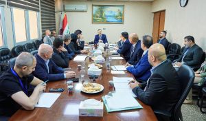 Read more about the article نائب رئيس مجلس الوزراء- وزير التخطيط، يترأس اجتماعا لمناقشة انجاز مستشفيات الفضيلية والحرية والشعب