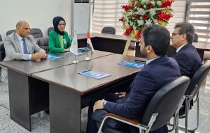 Read more about the article المركز الوطني للتطوير الاداري في وزارة التخطيط ومعهد الخدمة الخارجية، في وزارة الخارجية يبحثان افاق التعاون المشترك في المرحلة المقبلة