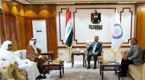 Read more about the article نائب رئيس مجلس الوزراء، وزير التخطيط يستقبل السفير الاماراتي، لدى العراق، ويبحثان اليات تطوير الاستثمار ودعم القطاع الخاص العراقي