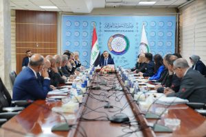 Read more about the article هيأة الرأي في وزارة التخطيط برئاسة نائب رئيس مجلس الوزراء، وزير التخطيط، تعقد اجتماعها الدوري وتتخذ عددا من التوصيات والقرارات