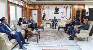 Read more about the article نائب رئيس مجلس الوزراء، وزير التخطيط، يلتقي السفير الاسباني، ويبحثان ملفات التعاون المشترك في مجال الزراعة والطاقة والنقل وتنفيذ مشروع طريق التنمية