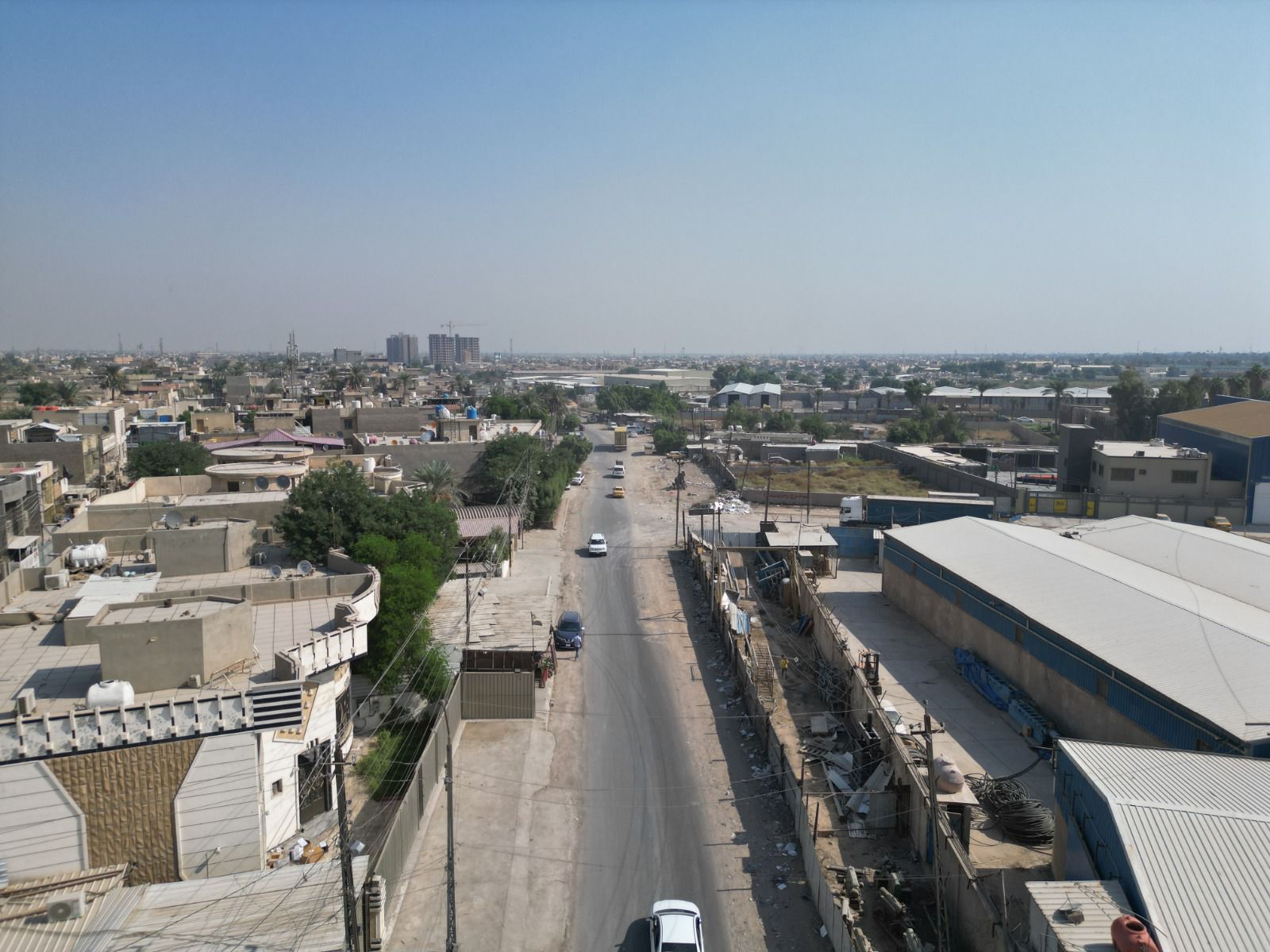 You are currently viewing وزارة التخطيط تتابعُ ميدانيا مشروع إنشاء جسر يربط مدينة الزعفرانية بطريق (دورة _ يوسفية )السريع