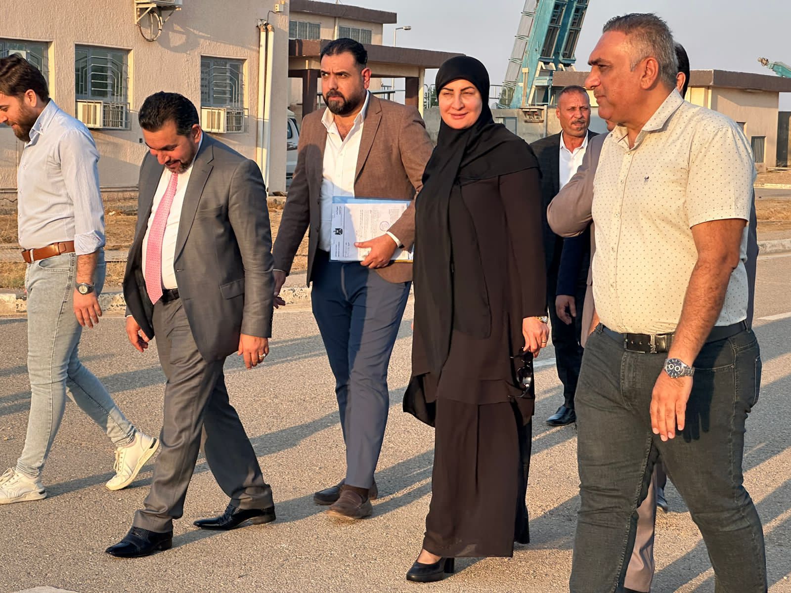 You are currently viewing لجنة تصنيف المقاولين تنفذ زيارة ميدانية لعدد من المشاريع في محافظة ديالى لغرض الكشف المُوقعي وتقييم اداء شركات المقاولات المنفذة لتلك المشاريع