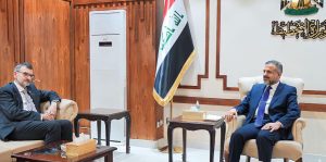Read more about the article نائب رئيس مجلس الوزراء، وزير التخطيط الدكتور محمد علي تميم، يستقبل رئيس الاستعراض الاستراتيجي المستقل في الامم المتحدة