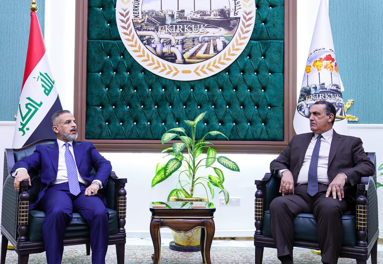 You are currently viewing Deputy Prime Minister, minister of planning, Arrives in Kirkuk Governorate, discusses with its governor the service reality, And the level of workflow in project implementation