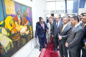 Read more about the article نائب رئيس مجلس الوزراء، وزير التخطيط، يفتتح مهرجان بغداد الرابع للفن التشكيلي الذي نظمته وزارة الثقافة