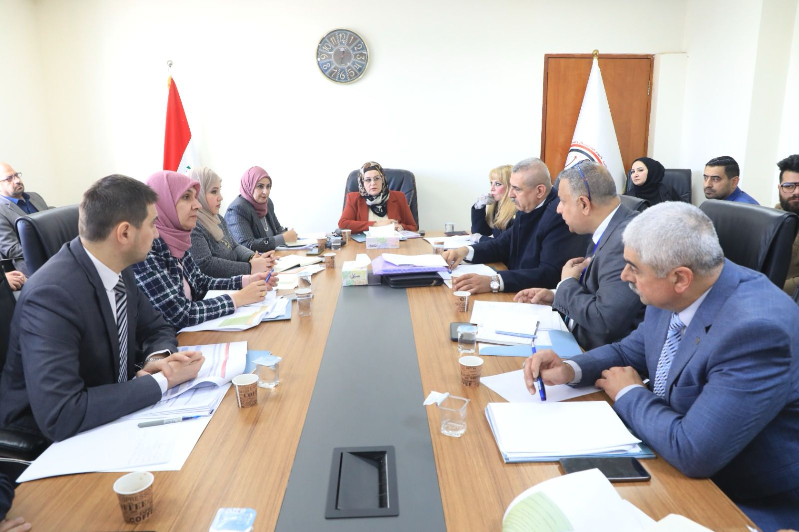You are currently viewing وزارة التخطيط تعقدُ الإجتماع التاسع للفريق التخصصي للسكان والتنمية البشريةلمناقشة قيم المؤشرات حسب التقارير الإحصائية