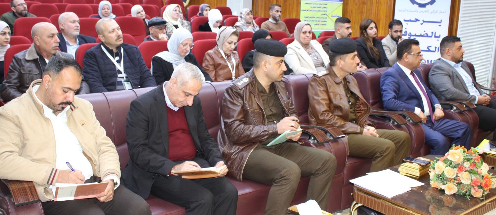 You are currently viewing الهيأة العراقية للاعتماد تناقش الية استخدام المواد المواد المقاومة للاحتراق في البناء ، والحد من استخدام (السندويج بنل والالي كوبوند)