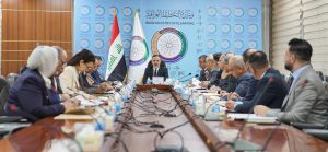 Read more about the article هيأة الرأي في وزارة التخطيط برئاسة نائب رئيس مجلس الوزراء- وزير التخطيط، تعقد اجتماعها الثاني لهذا العام، وتخصصه لمناقشة الاستعدادات الجارية لتنفيذ التعداد العام للسكان