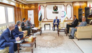 Read more about the article نائب رئيس مجلس الوزراء- وزير التخطيط، يلتقي سفير الاتحاد الاوربي في العراق، ويبحثان توقيع عدد من الاتفاقيات في المجالات التنموية والبيئية والاقتصادية
