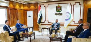 نائب رئيس مجلس الوزراء- وزير التخطيط، يستقبل السفير الاذربيجاني، ويبحثان التعاون في مجال التقنيات والاقمار الصناعية