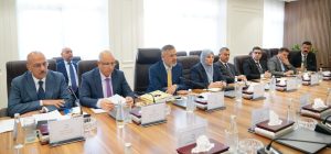 Read more about the article وزارة التخطيط تستضيف رئيس واعضاء لجنة التخطيط الاستراتيجي والخدمة الاتحادية النيابية، لمناقشة استعدادات الوزارة لاجراء التعداد التجريبي، والتعداد العام للسكان