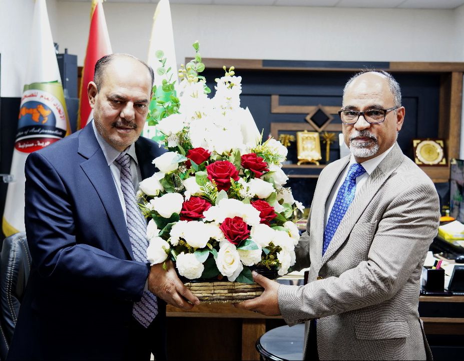 You are currently viewing نائب رئيس مجلس الوزراء- وزير التخطيط، يبعث برقية تهنئة وباقة ورد الى نقيب الصحفيين العراقيين والعرب