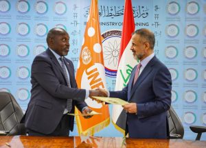 Read more about the article نائب رئيس مجلس الوزراء- وزير التخطيط الدكتور محمد علي تميم، يوقع مذكرة تفاهم للتعاون المشترك بين العراق وصندوق الامم المتحدة للسكان