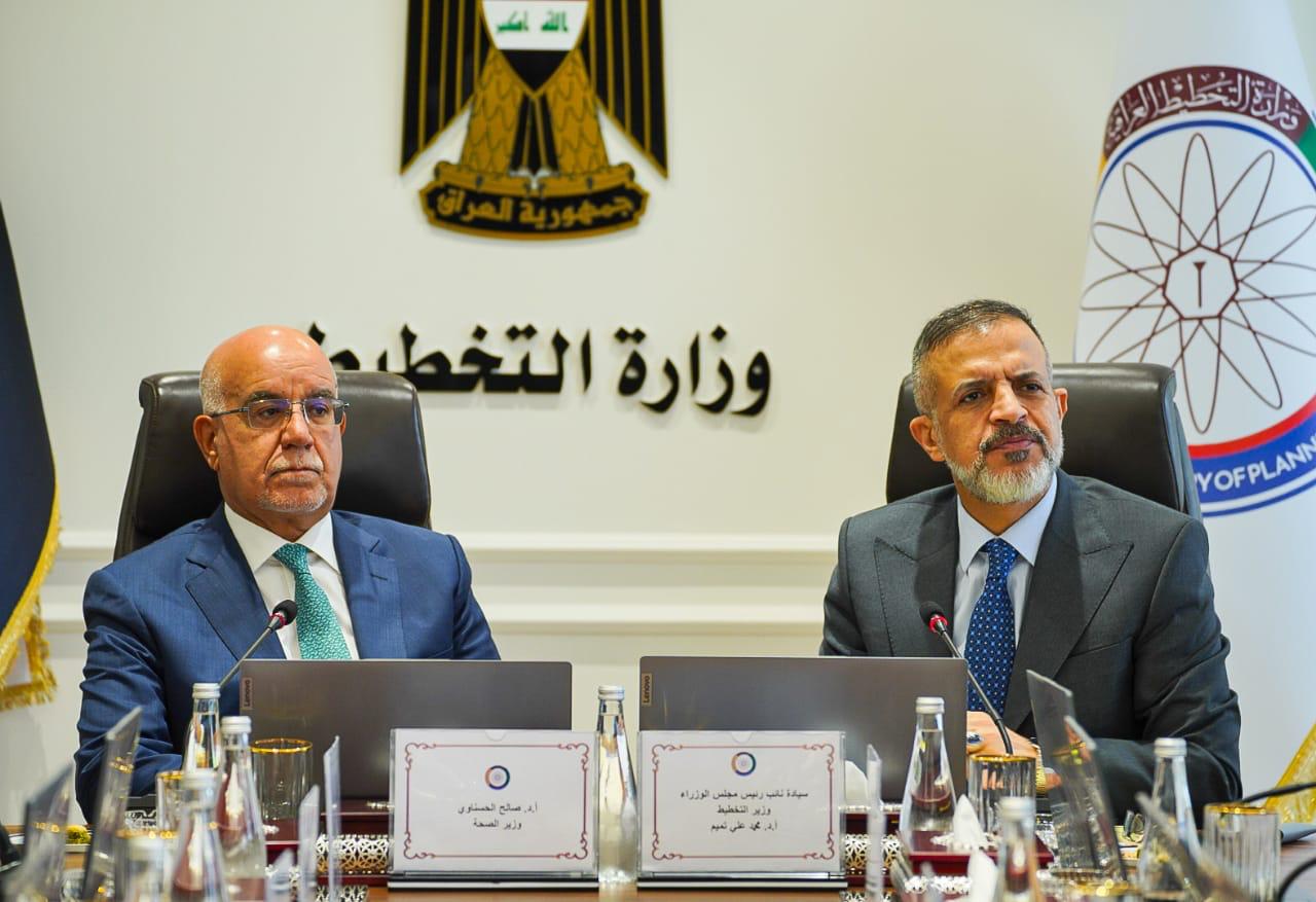 You are currently viewing نائب رئيس مجلس الوزراء- وزير التخطيط، يترأس اجتماعا للجنة الامر الديواني (٤٥)، حول معالجة مشكلات عدد من المستشفيات المتلكئة