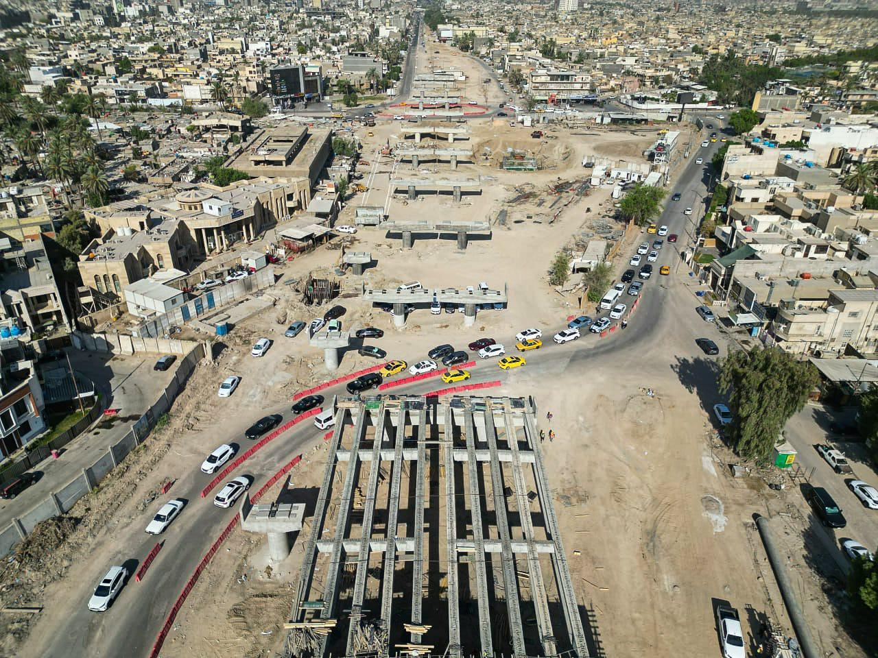 You are currently viewing وزارة التخطيط تتابعُ ميدانيا سير العمل في مشروع تنفيذ مُجسر الطلائع وربطه بمنطقة (البيجية) في بغداد