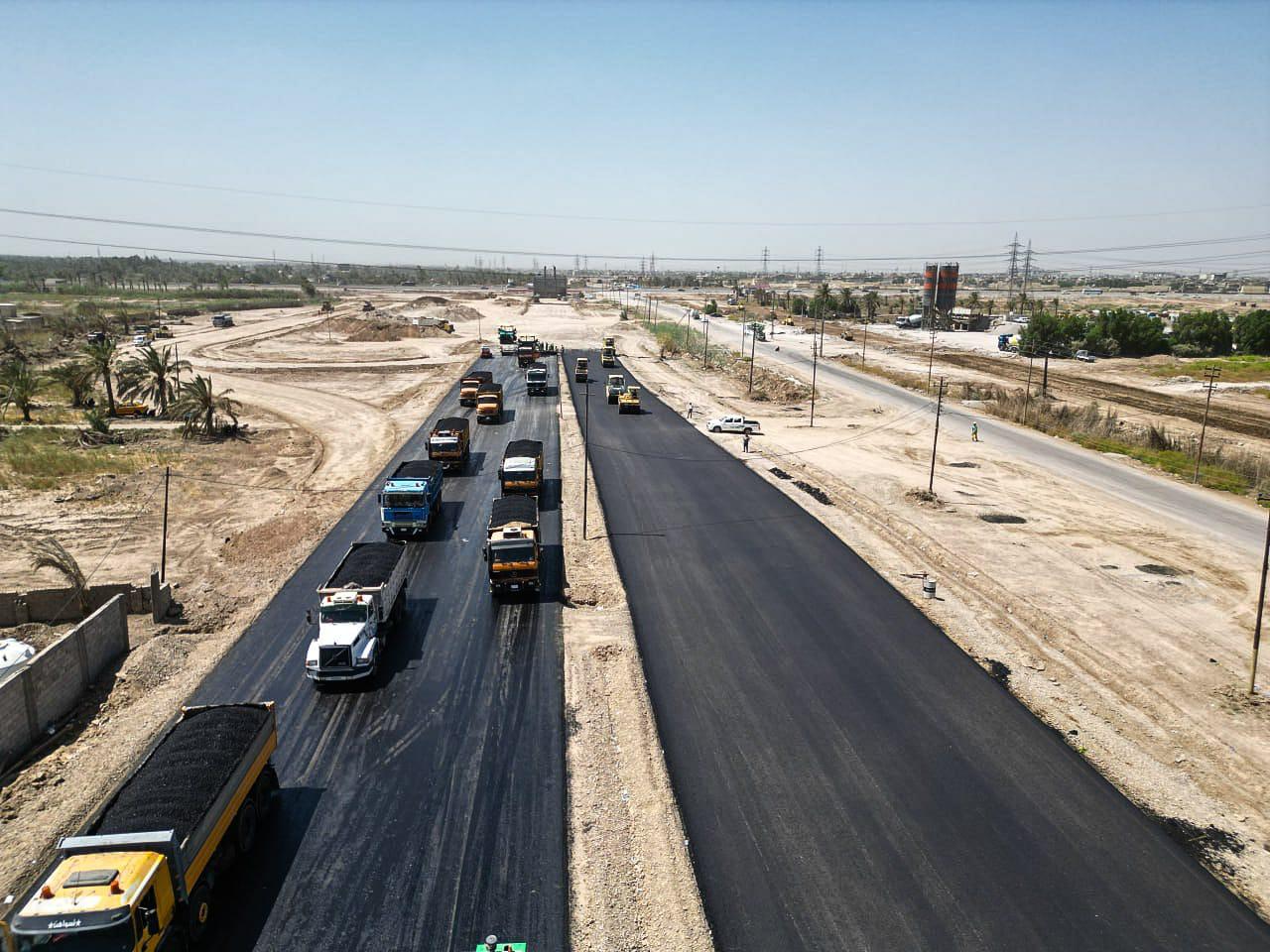 You are currently viewing وزارة التخطيط تتابعُ ميدانيا مشروع إنشاء جسر يربط مدينة الزعفرانية بطريق دورة _ يوسفية السريع
