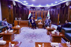 Read more about the article مدير عام نظم المعلومات الجغرافية في هيأة الاحصاء، يبحث مع محافظ النجف الاشرف استعدادات المحافظة لاجراء التعداد السكاني في العشرين من الشهر الجاري