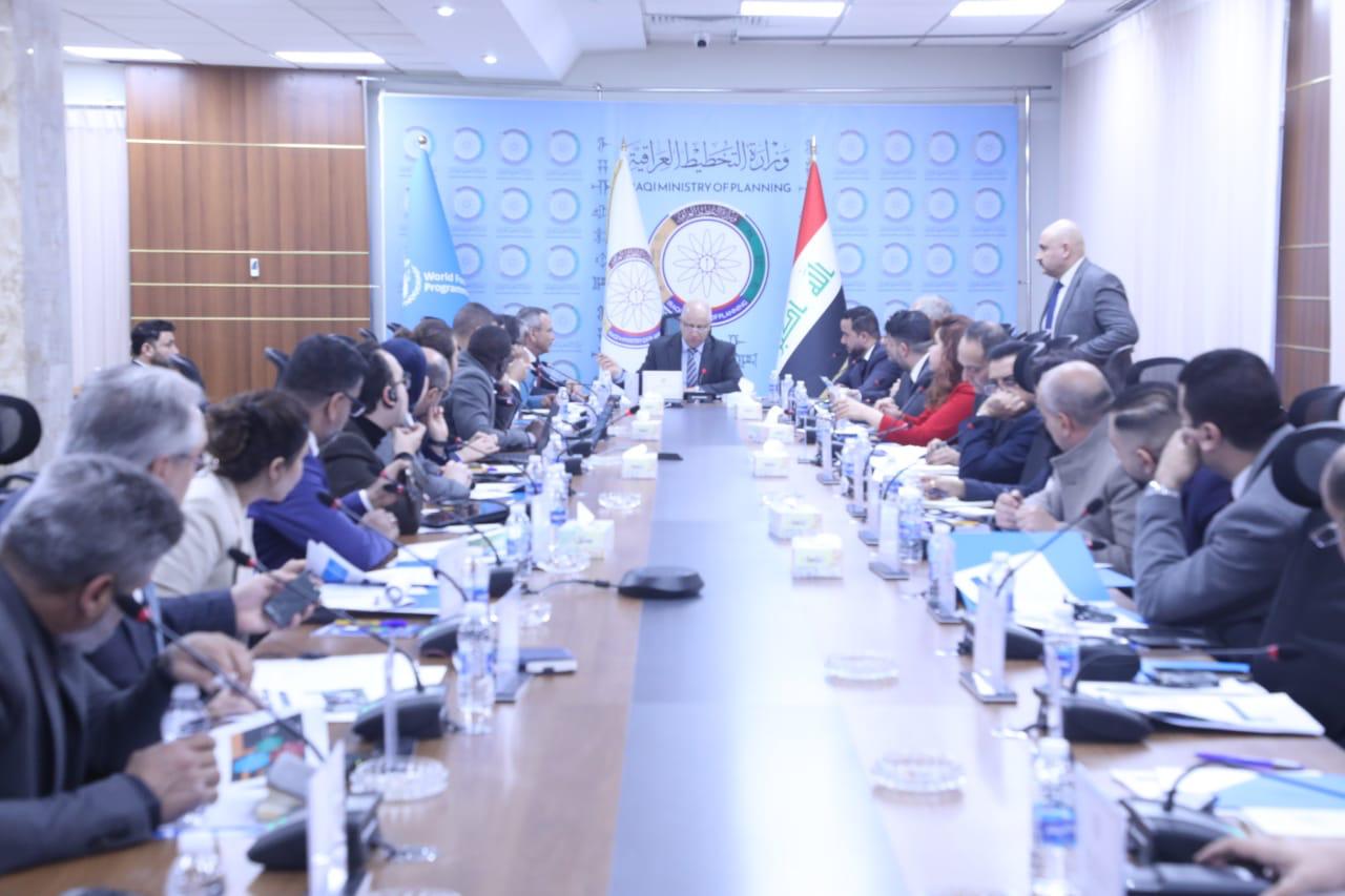 You are currently viewing وزارة التخطيط تناقشُ الخطة الإستراتيجية القطرية لبرنامج الأغذية العالمي 2025-2029