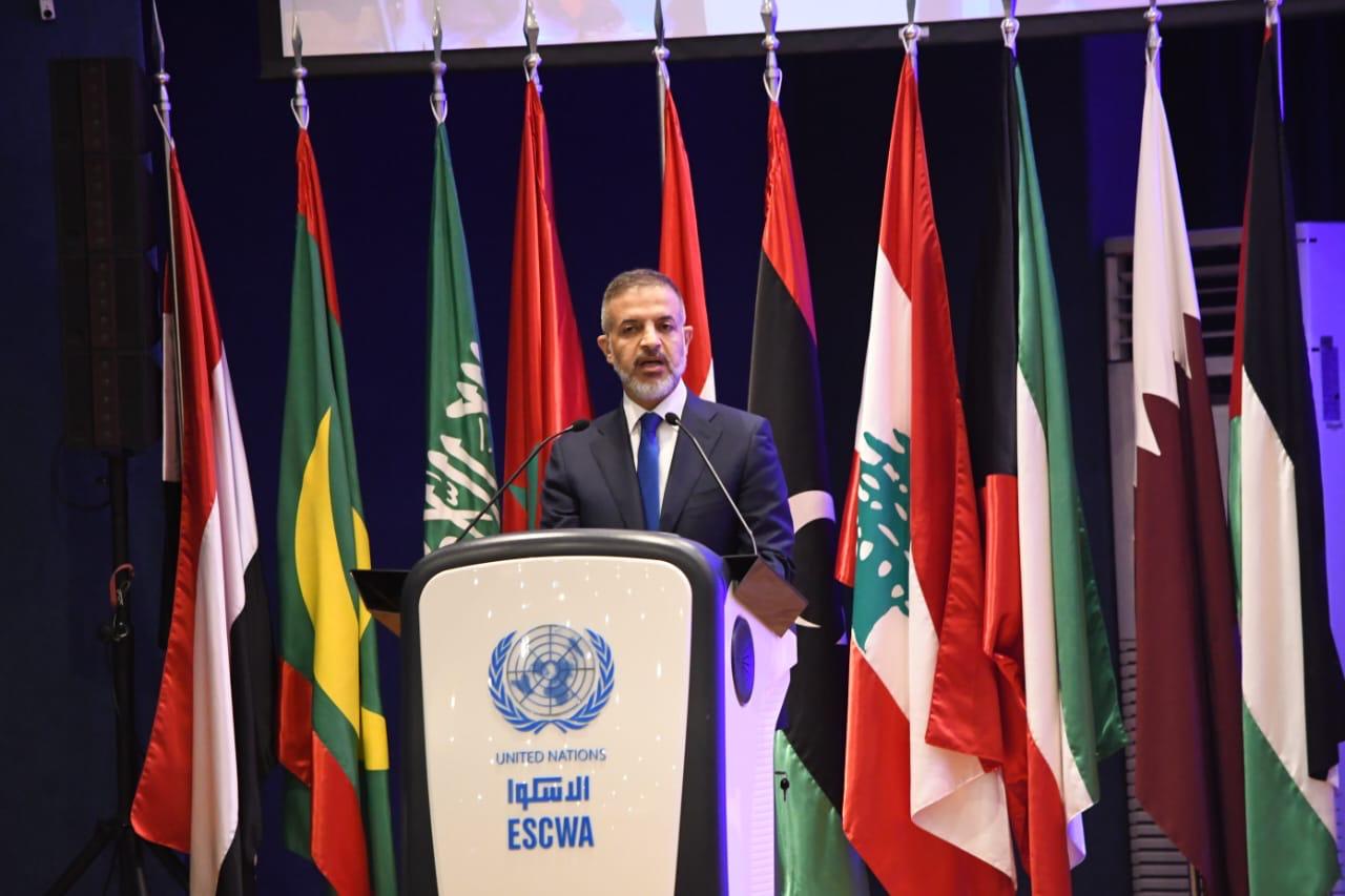 You are currently viewing اهم ماجاء في كلمة السيد نائب رئيس مجلس الوزراء – وزير التخطيط، الدكتور محمد علي تميم خلال ترؤسه للمنتدى العربي للتنمية المستدامة الذي بدأ اعماله اليوم الاثنين في بيروت برئاسة العراق