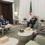 Deputy Prime Minister and Minister of Planning Dr. Mohamed Ali Tamim arrives in Algeria