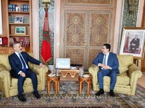Deputy Prime Minister and Minister of Planning arrives in Rabat to invite King Mohammed VI to the Arab Summit in Baghdad next month