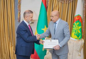 Deputy Prime Minister and Minister of Planning Dr. Mohamed Ali Tamim arrives in Nouakchott