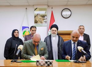 Read more about the article وزارة التخطيط ومعهد العلمين يوسعان آفاق التعاون الأكاديمي والتنموي بينهما