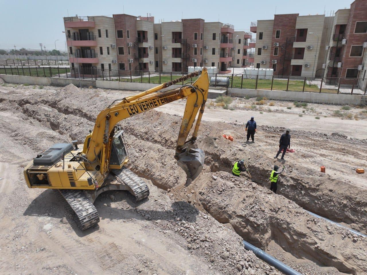 You are currently viewing وزارة التخطيط تطلع ميدانيًا على مشروع البنى التحتية لجامعة الفلوجة بمحافظة الأنبار