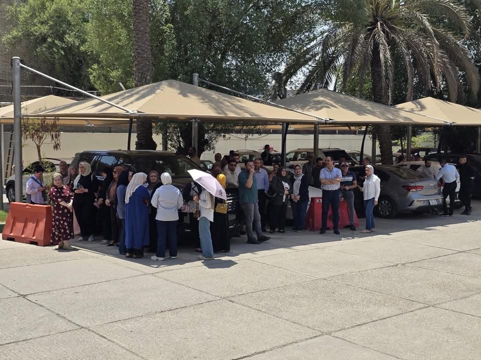 You are currently viewing المركز الوطني للتطوير الإداري في وزارة التخطيط ينفذ تمرينًا عمليًا للإخلاء تحسبًا للطوارئ