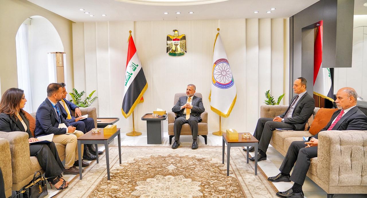 You are currently viewing نائب رئيس مجلس الوزراء– وزير التخطيط يستقبل الممثل المقيم الجديد لبرنامج الأمم المتحدة الإنمائي في العراق