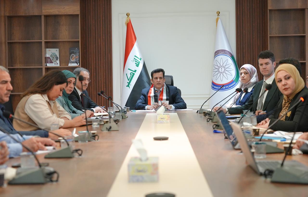 You are currently viewing وزارة التخطيط تواصل مناقشة مشروع بناء التحول العادل والشامل (بيت)