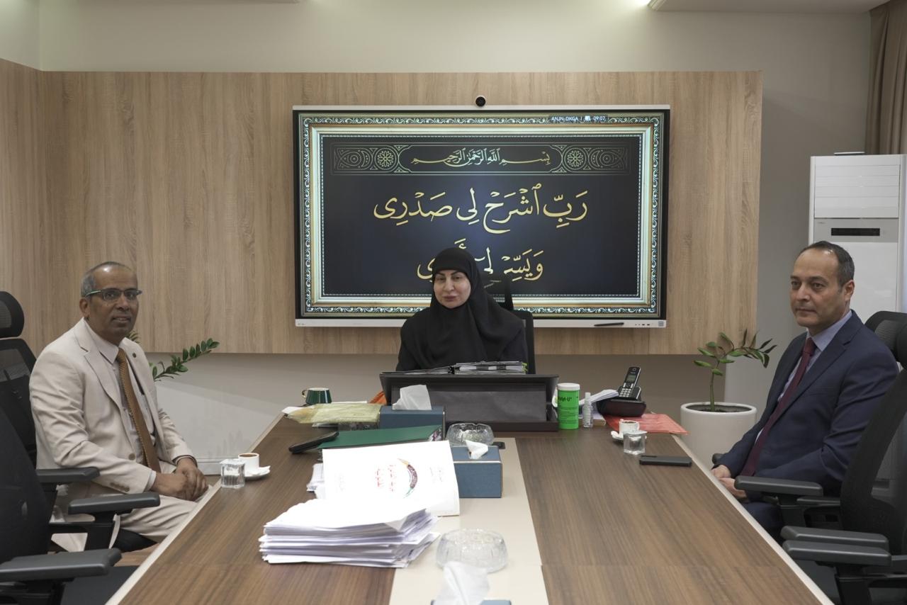 You are currently viewing وزارة التخطيط تبحث مع المعهد العربي للتخطيط آليات تطوير القيادات الإدارية وبناء القُدرات الوطنية