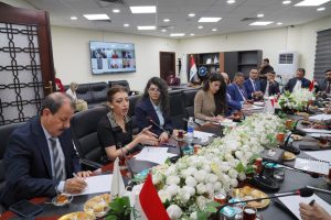 Read more about the article مجلس تطوير القطاع الخاص يناقشُ مع البنك الأوروبي تعزيز دعم القطاع الخاص وتطوير المشاريع الاقتصادية