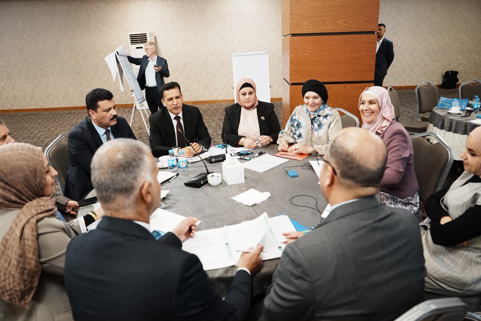 Read more about the article وزارة التخطيط تشارك بورشة التحقق والمراجعة النهائية للأدلة الاسترشادية التشغيلية الخاصة بالبرنامج الوطني للأشغال العامة