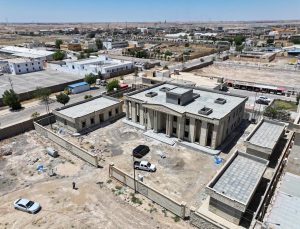 وزارة التخطيط تطلع ميدانيا على مشروع إنشاء بناية مديرية حماية المنشآت في محافظة صلاح الدين
