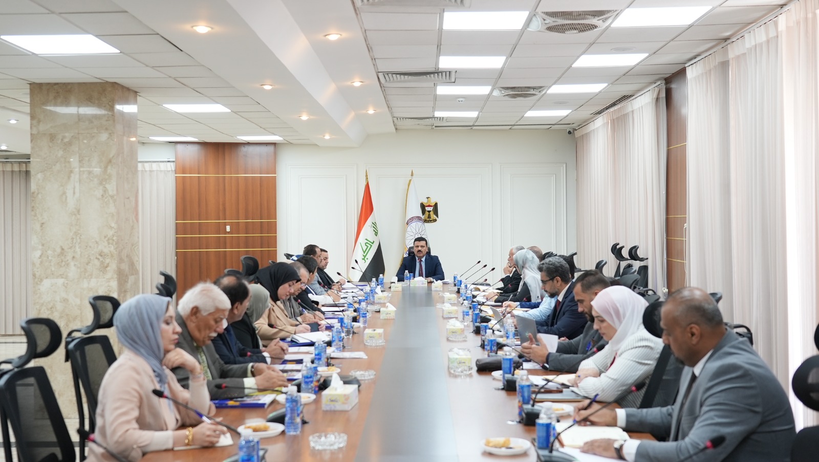 Read more about the article وزارة التخطيط تعقدُ الاجتماع الأول للجنة التوجيهية لمُتابعة إعداد الاستراتيجية الوطنية للتحول نحو الاقتصاد المُنظم