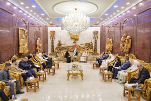 وكيل وزارة التخطيط تزور رئيس طائفة الصابئة المندائيين في العراق والعالم